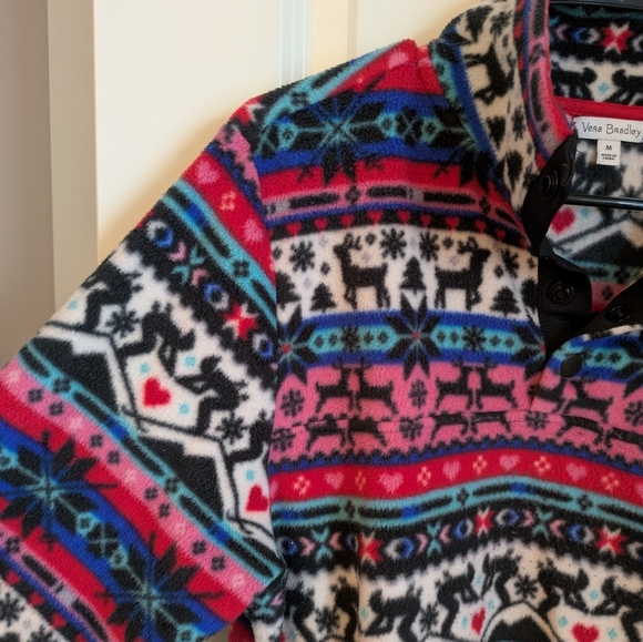 Vera Bradley M Nordic Style Fleece Sweater - Picture 3 of 9